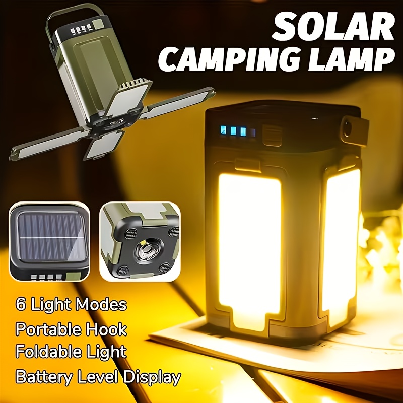 Outdoor Camping Lighting - 태양광 야외 휴대용 캠핑 조명, 태양열