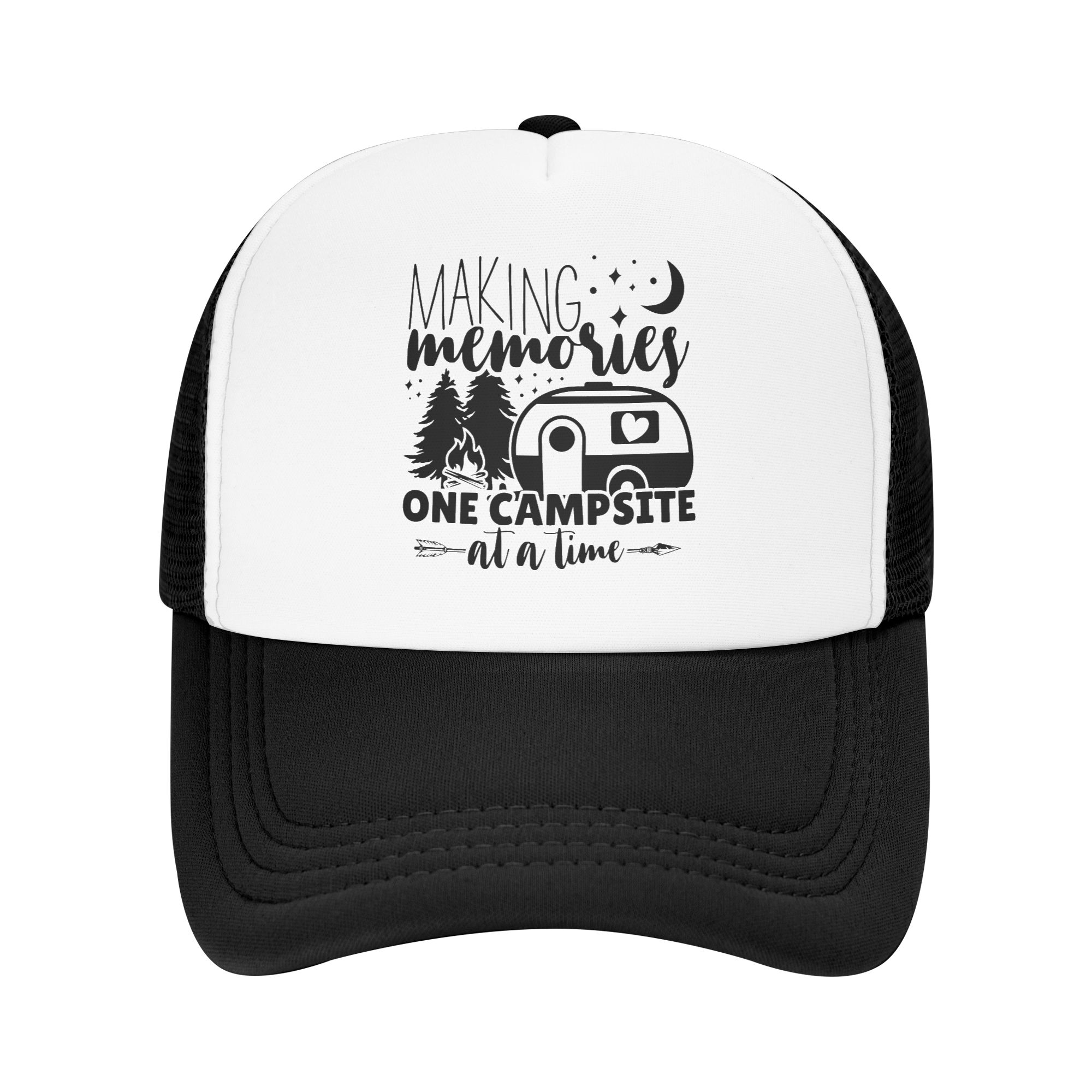 Outdoor Camping Hat - 클래식 유니섹스 어드벤처 캠핑 해피 캠퍼