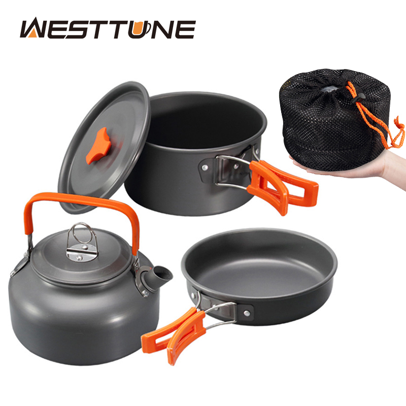 Outdoor Camping Cooking Equipment - WESTTUNE 캠핑 조리기구 키트 알루미늄 야외