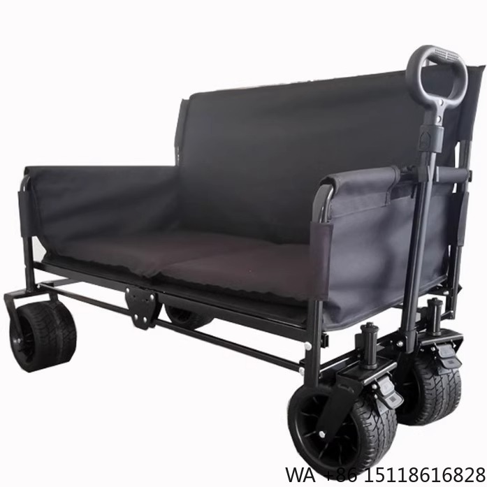 Outdoor Camping Folding Table - JXFT 다기능 4륜 금속 야외 접이식