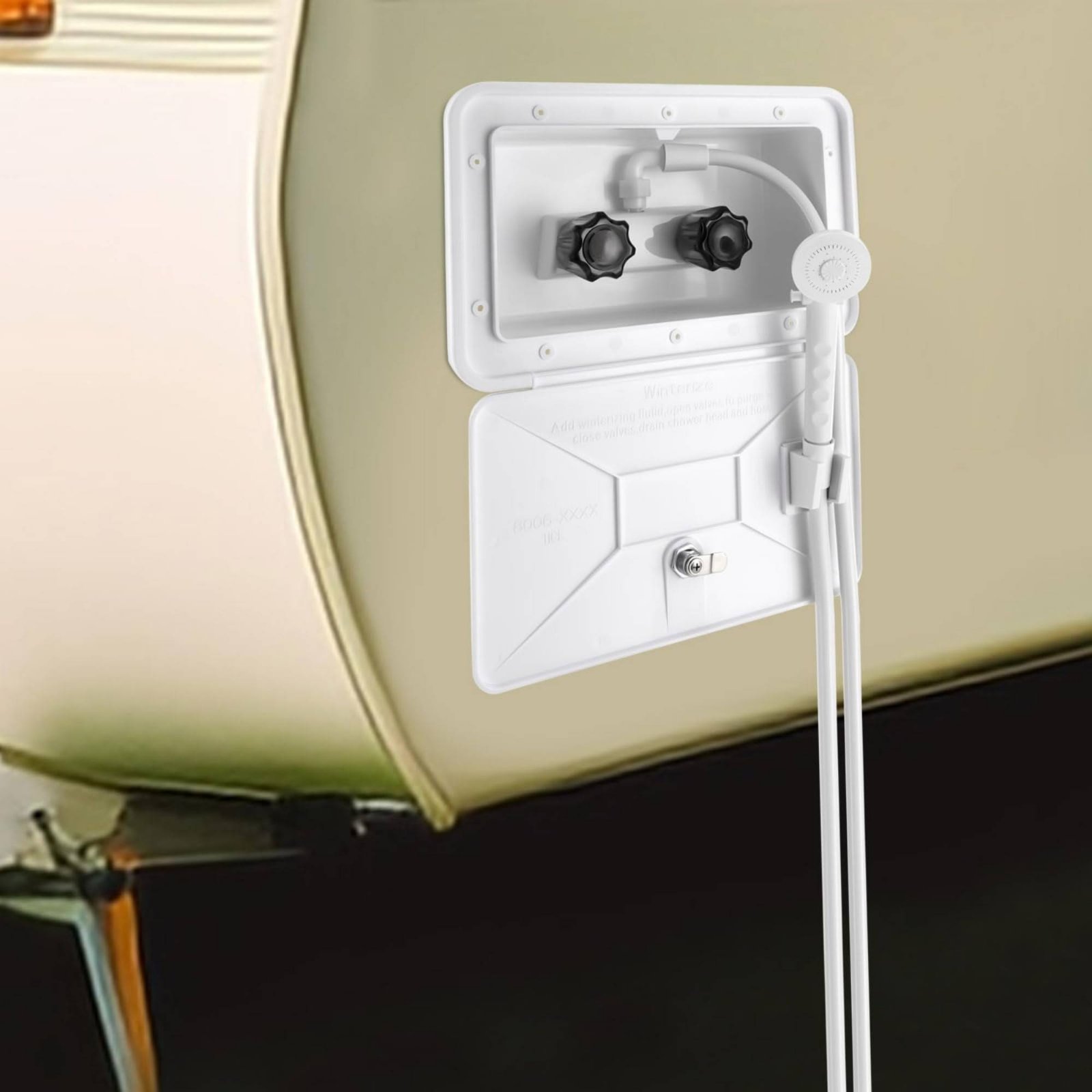 Outdoor Camping Shower - RV 외부 샤워 박스 소형 RV