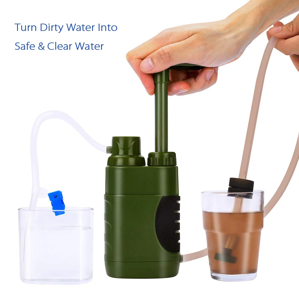 Portable Water Filter - 야외용 정수 필터 직접 마시는 휴대용