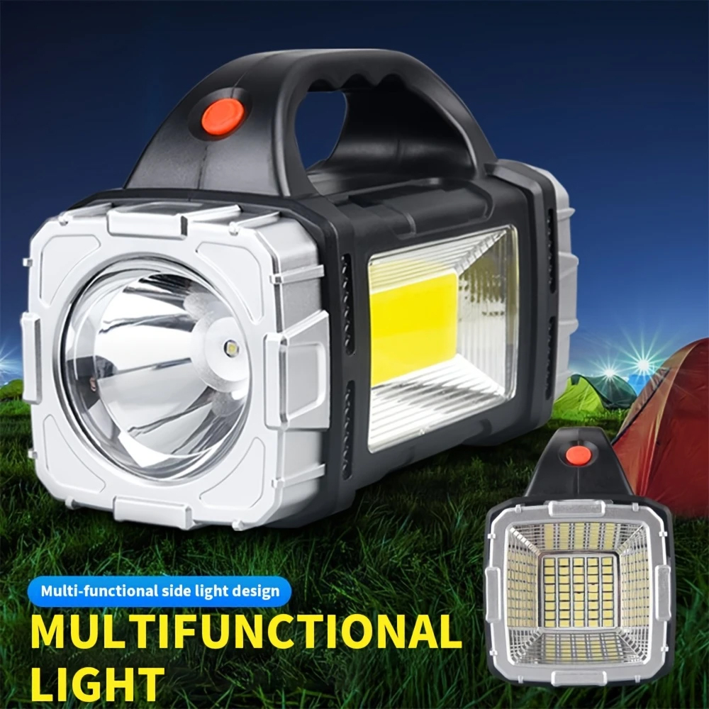 Outdoor Camping Lighting - 휴대용 강력한 USB 충전식 손전등 태양광