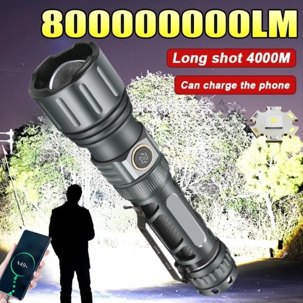 Outdoor Camping Lighting - 슈퍼 밝은 손전등 휴대용 충전식 LED