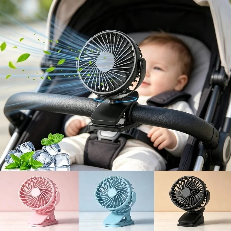Outdoor Camping Misting Fan - 휴대용 미니 쿨러 팬 USB 충전식