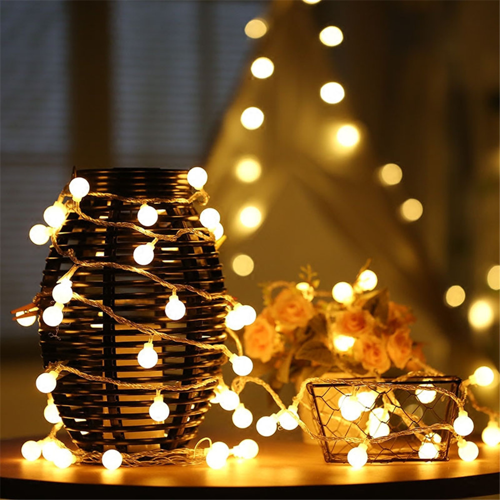 3-10M 태양광/USB/배터리 스트링 조명, 요정 글 - Outdoor Camping Lighting 리뷰 및 가격