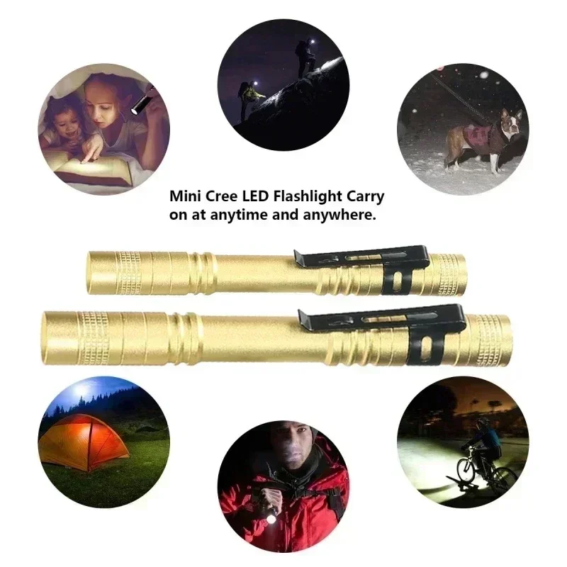 미니 휴대용 LED 펜 라이트 클립 포함 초강력 고휘도 - Outdoor Camping Lighting 리뷰 및 가격