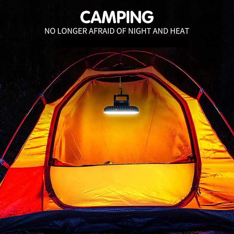 LED USB 충전식 배터리 작동 선풍기, 휴대용 캠핑 - Outdoor Camping Misting Fan 리뷰 및 가격