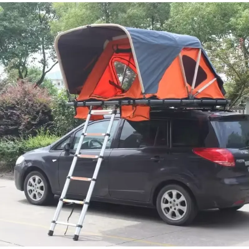 빠른 설치 접이식 소프트 루프탑 텐트 (사다리 포함,  - Outdoor Camping Tent 리뷰 및 가격