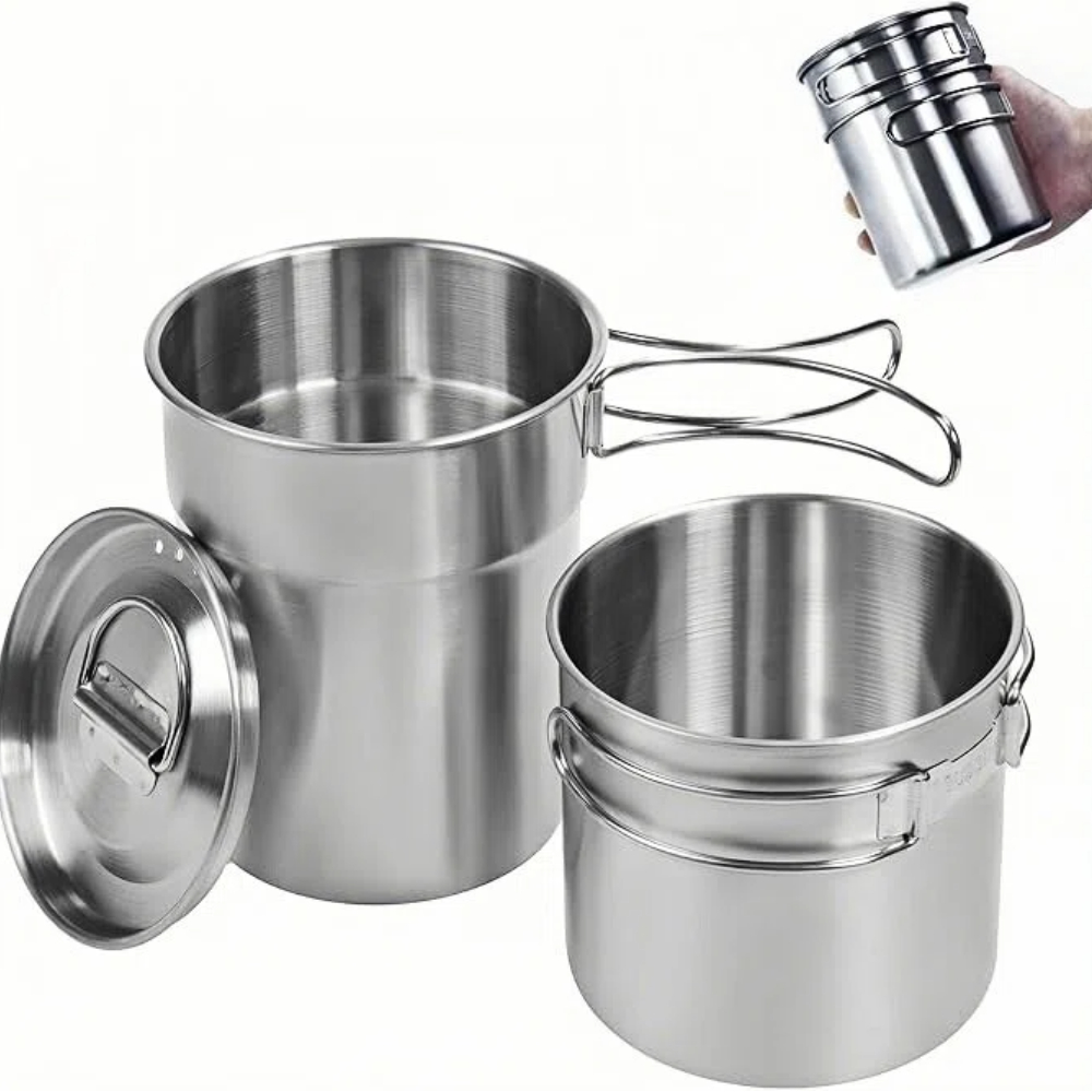 접이식 캠핑컵 머그컵 캠핑 냄비 조리기구 304 식품  - Outdoor Camping Cooking Equipment 리뷰 및 가격