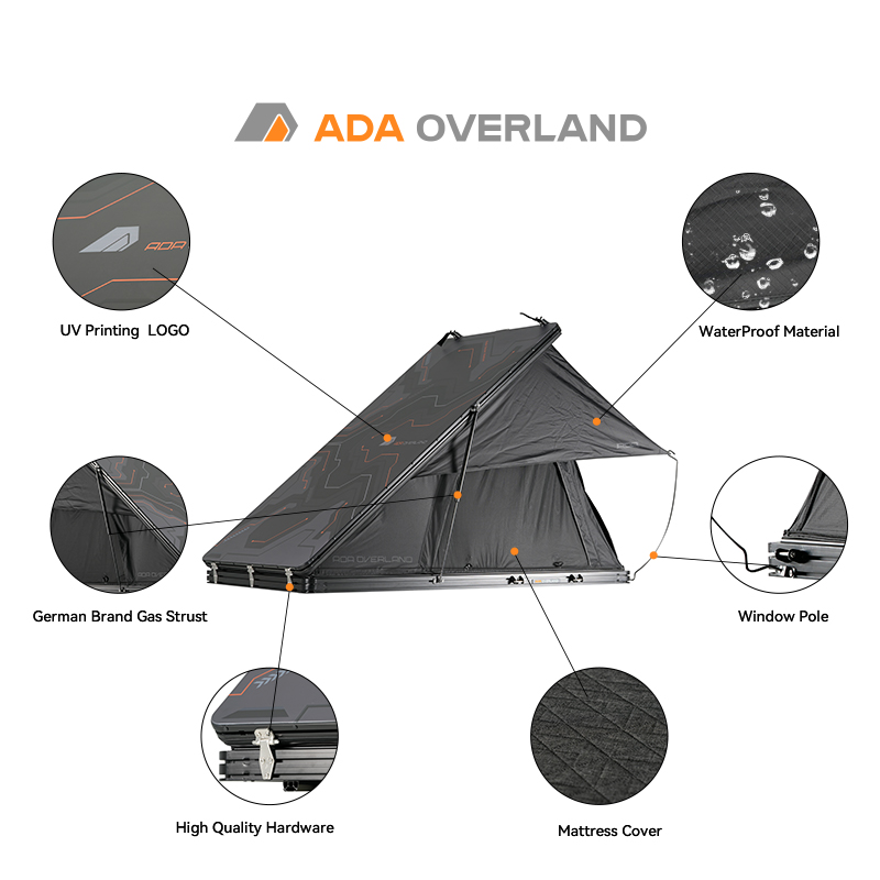 알루미늄 쉘 캠핑 텐트 차량용 RTT 삼각형 팝업 야외 - Outdoor Camping Tent 리뷰 및 가격
