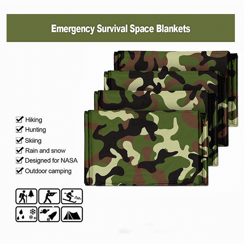 1pcs 긴급 열 담요 접이식 방수 방풍 응급 처치 매 - Outdoor Camping Mat Waterproof 리뷰 및 가격