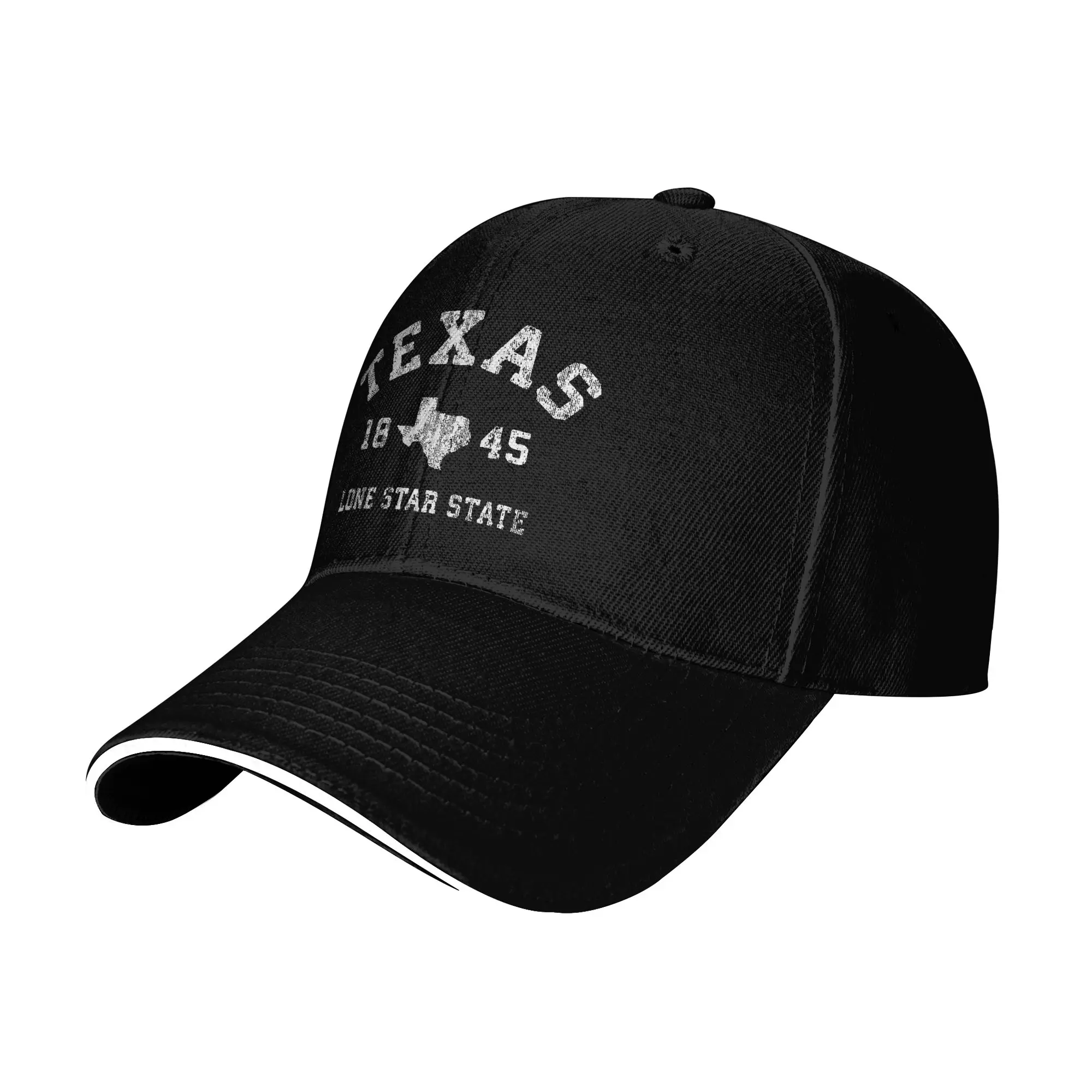 세탁된 야구 모자 텍사스 빈티지 스포츠 디자인 여름 트 - Outdoor Camping In Texas 리뷰 및 가격