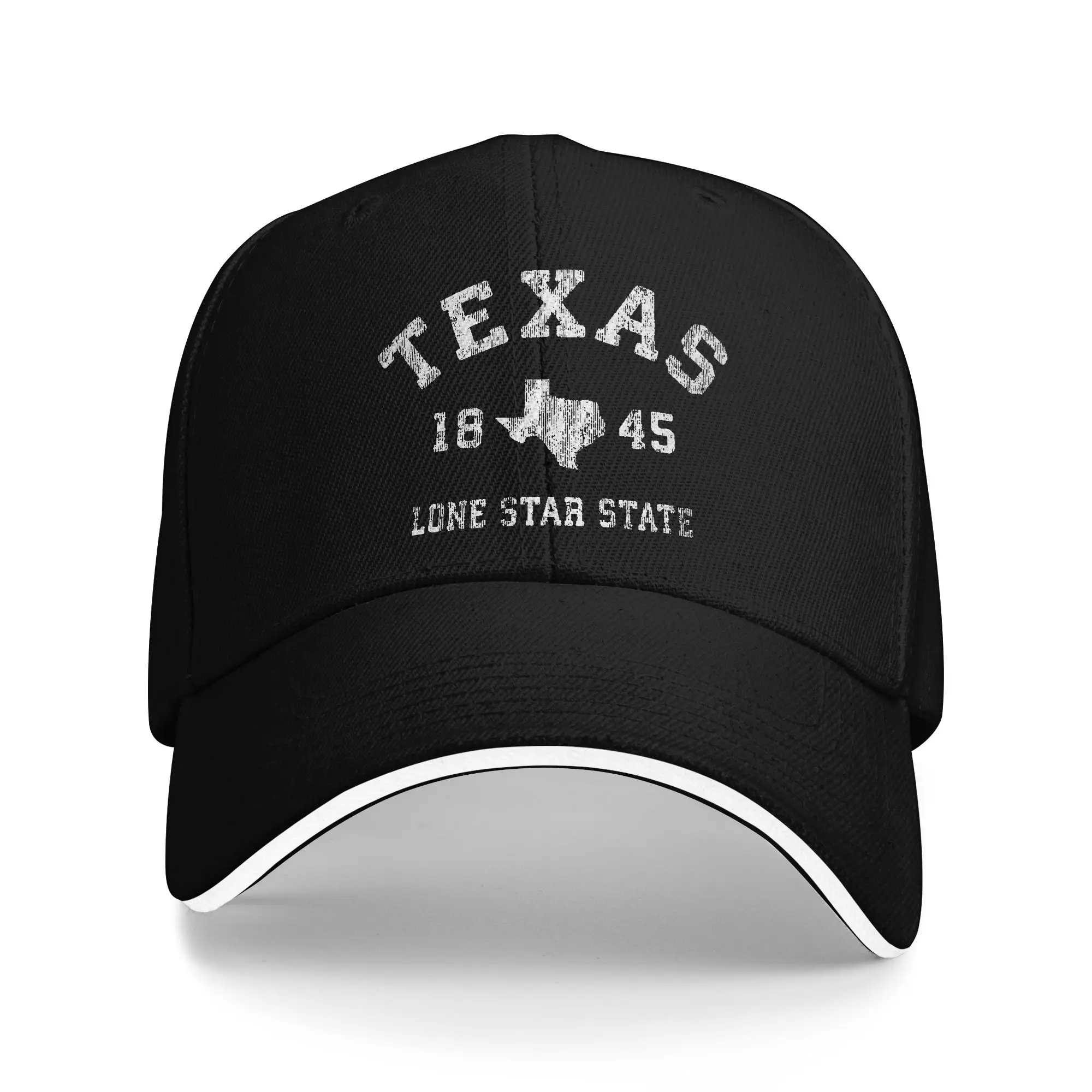 세탁된 야구 모자 텍사스 빈티지 스포츠 디자인 여름 트 - Outdoor Camping In Texas 리뷰 및 가격