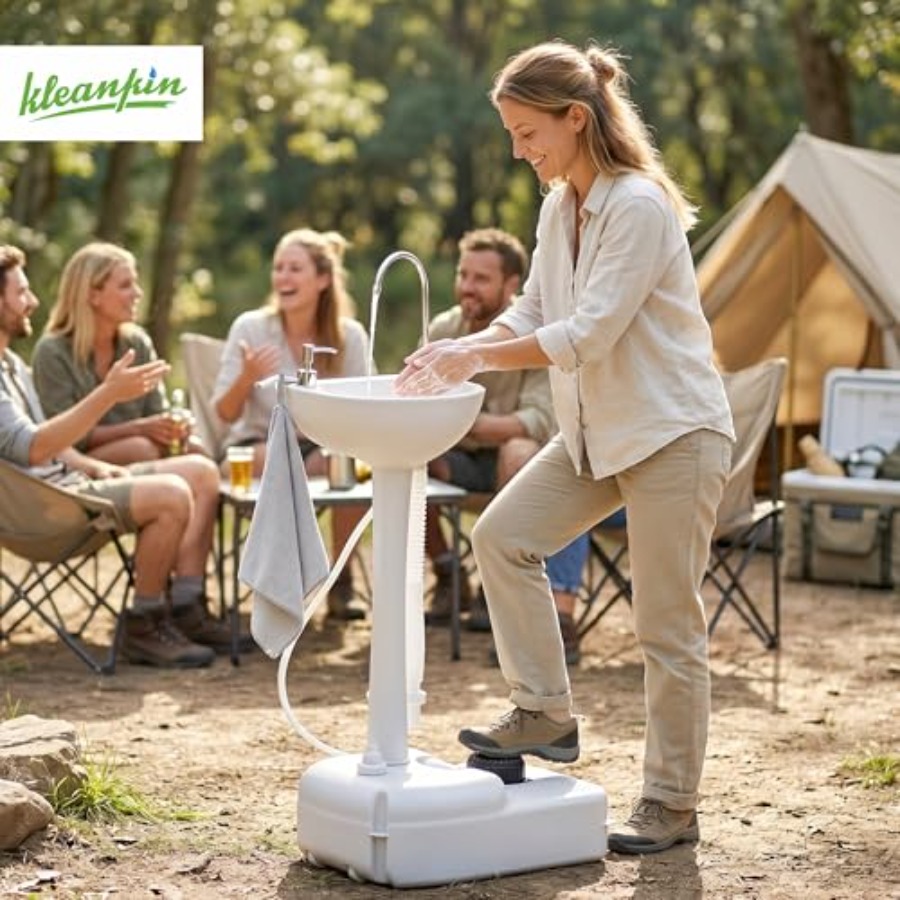 휴대용 캠핑 싱크대 (RV 및 야외 행사용): HDPE - Outdoor Camp 리뷰 및 가격
