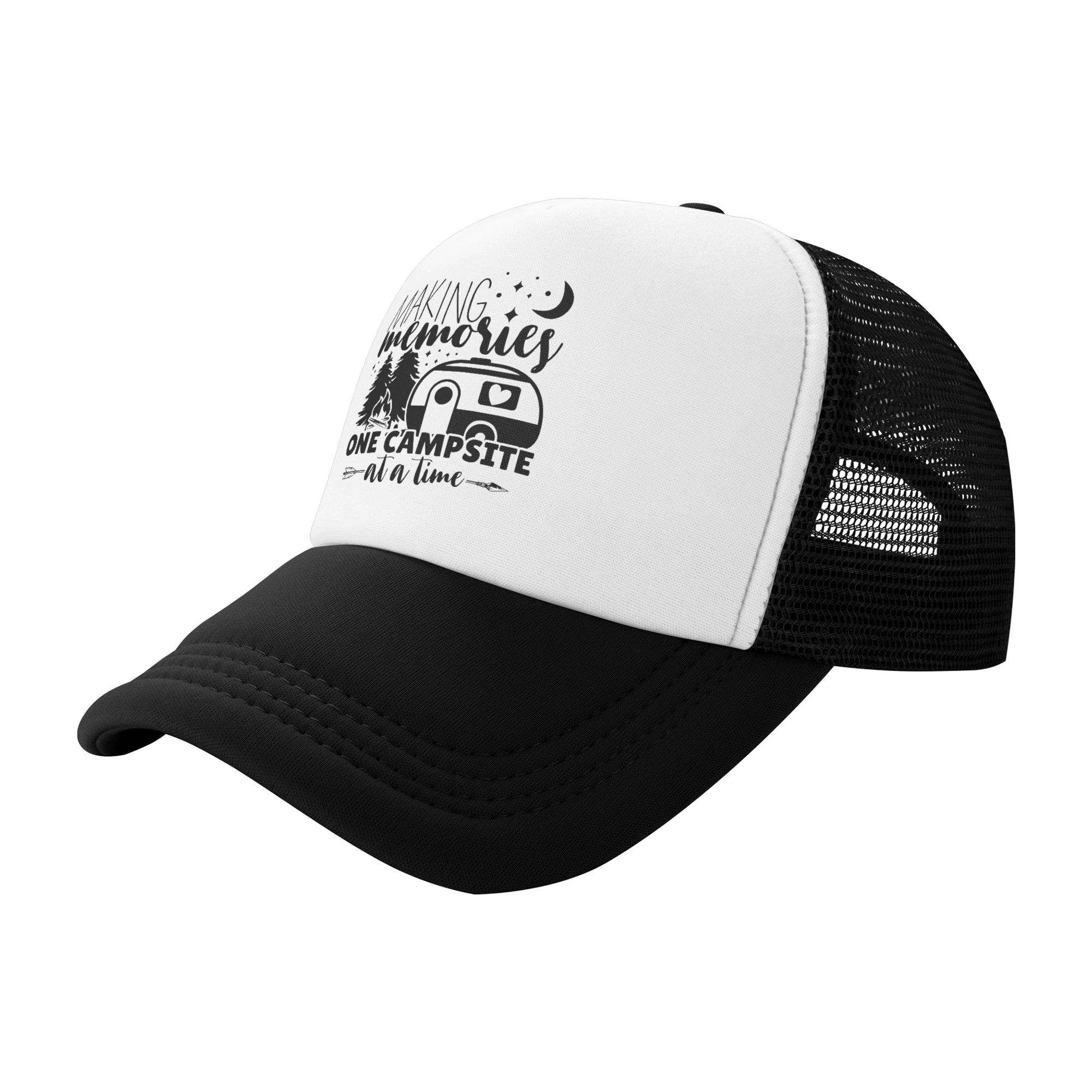 클래식 유니섹스 어드벤처 캠핑 해피 캠퍼 트러커 모자  - Outdoor Camping Hat 리뷰 및 가격