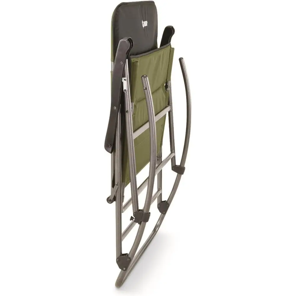 대형 600파운드 용량의 휴대용 흔들의자 캠핑 의자,  - Outdoor Camping Rocking Chair 리뷰 및 가격