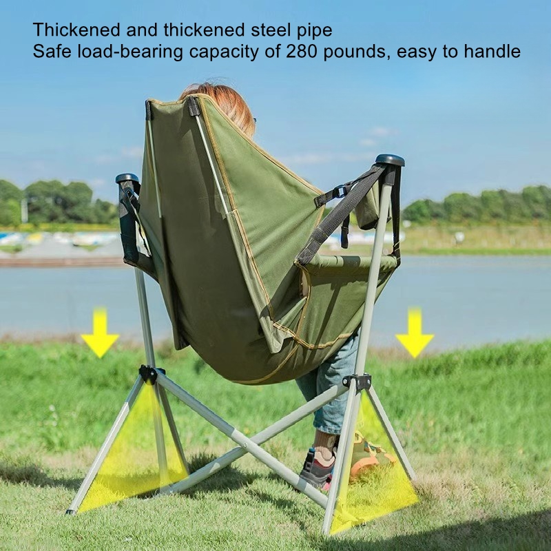 야외 여행용 흔들의자, 휴대용 야외 캠핑 접이식 의자, - Outdoor Camping Rocking Chair 리뷰 및 가격