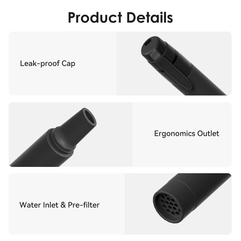 물 필터 빨대 야외용 소형 물 여과 도구 휴대용 정수  - Portable Water Filter 리뷰 및 가격