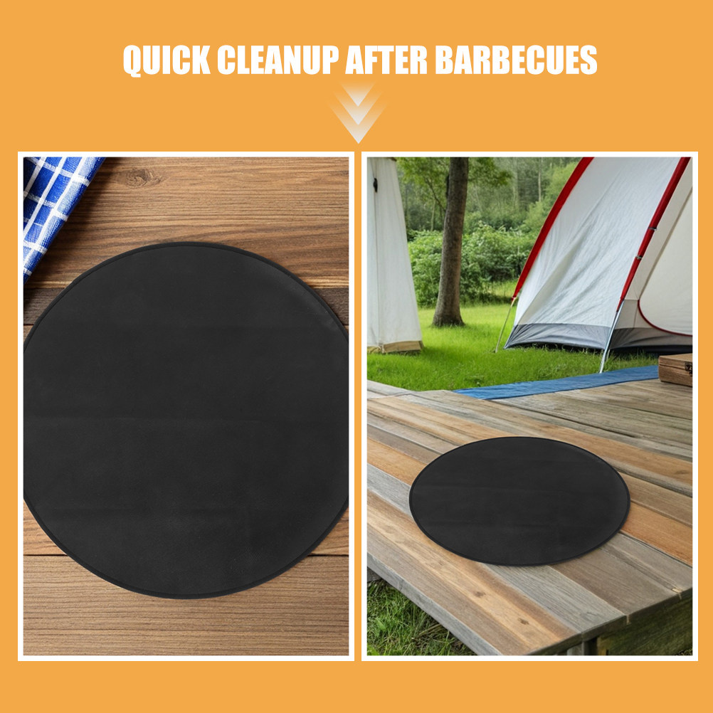 내화성 원형 바베큐 매트 24인치 내열 야외 화덕 매트 - Outdoor Camping Mat Waterproof 리뷰 및 가격