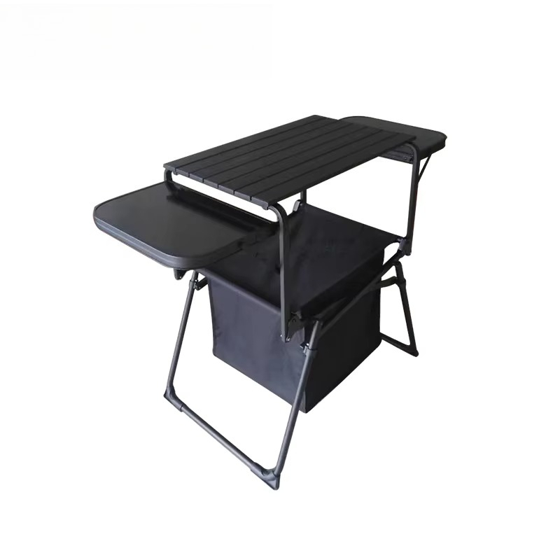 야외용 중국산 접이식 테이블 키친 세트, 캠핑용 보관  - Outdoor Camping Kitchen Setup 리뷰 및 가격