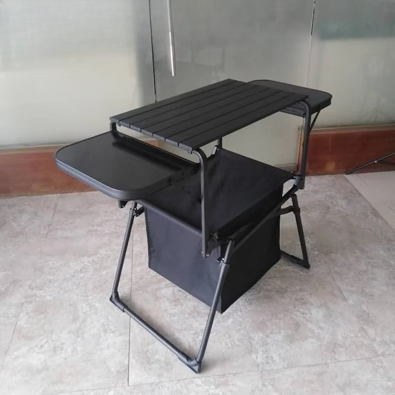야외용 중국산 접이식 테이블 키친 세트, 캠핑용 보관  - Outdoor Camping Kitchen Setup 리뷰 및 가격