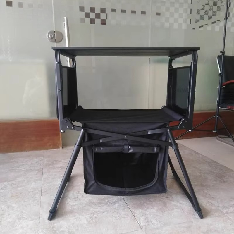 야외용 중국산 접이식 테이블 키친 세트, 캠핑용 보관  - Outdoor Camping Kitchen Setup 리뷰 및 가격