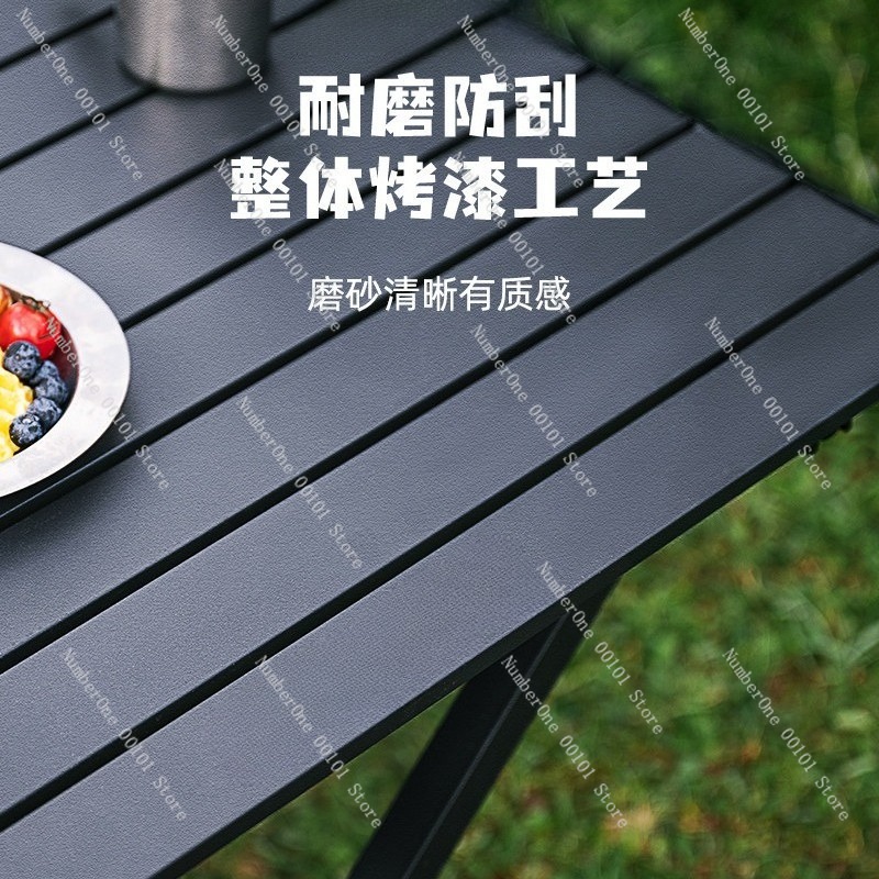 휴대용 야외 접이식 캠핑 테이블 및 의자 세트 롤업 슬 - Outdoor Camping Folding Table 리뷰 및 가격