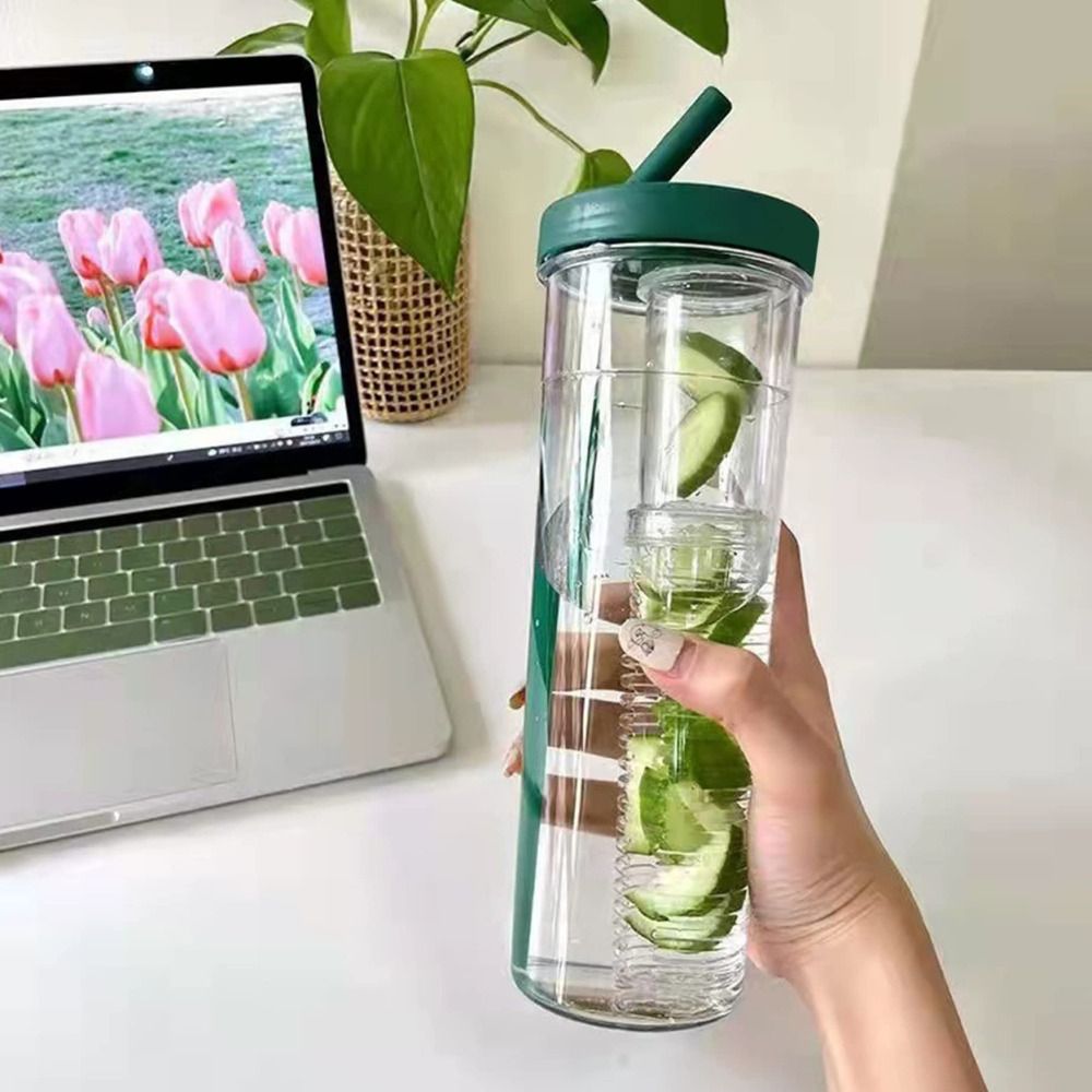 신제품 800ML 물병 티 필터 포함 투명 음료 컵 고 - Portable Water Filter 리뷰 및 가격