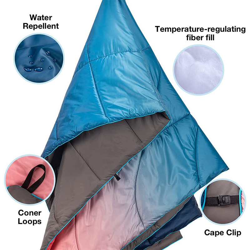 다기능 3-in-1 캠핑 망토 담요, 방수 접이식 피크 - Outdoor Camping Mat Waterproof 리뷰 및 가격
