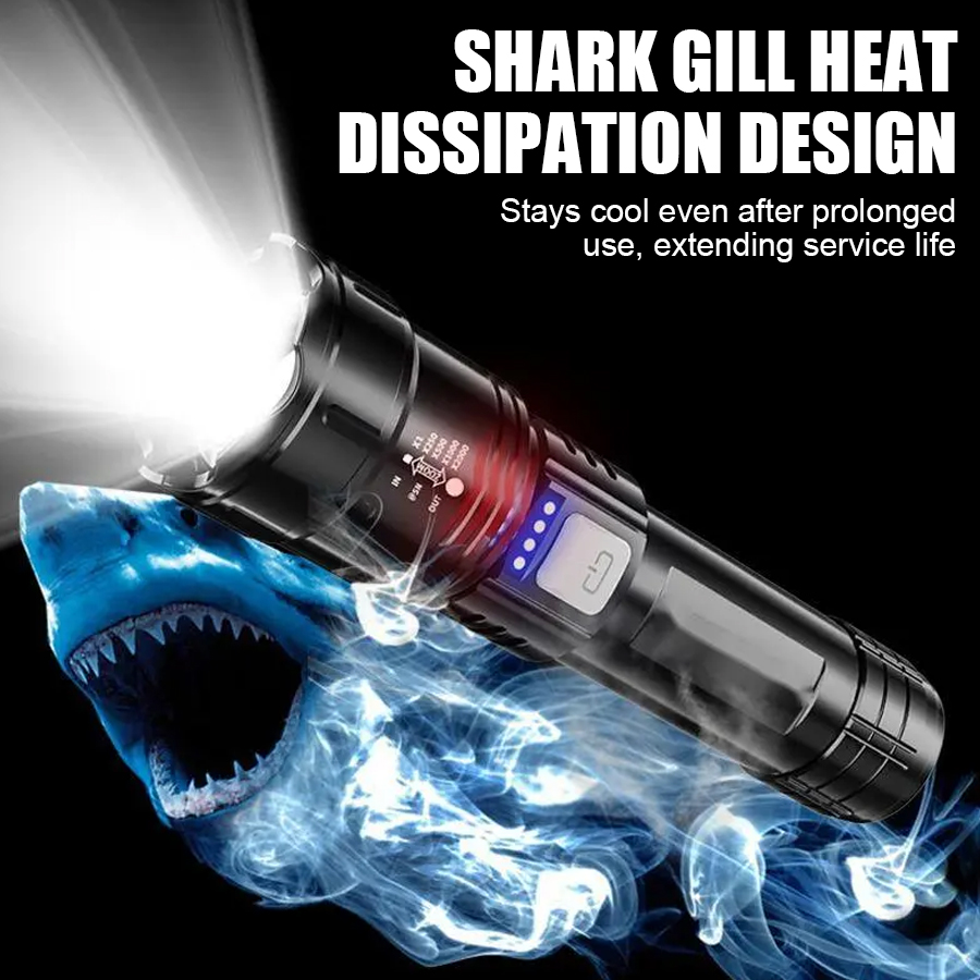 고출력 P50 LED 손전등 USB 충전식 줌 핸드헬드 - Outdoor Camping Lighting 리뷰 및 가격