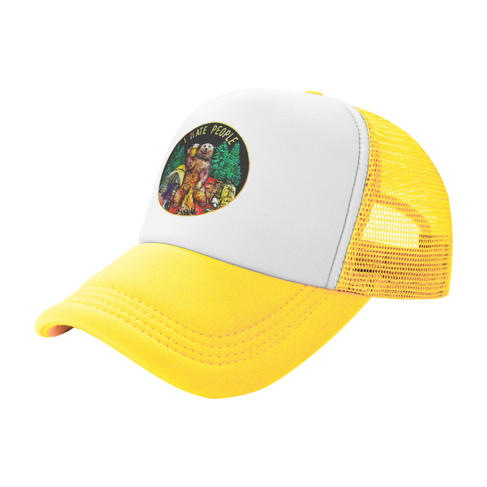 나는 사람들을 싫어한다 베어 캠핑 야구 모자 야외 남성 - Outdoor Camping Hat 리뷰 및 가격