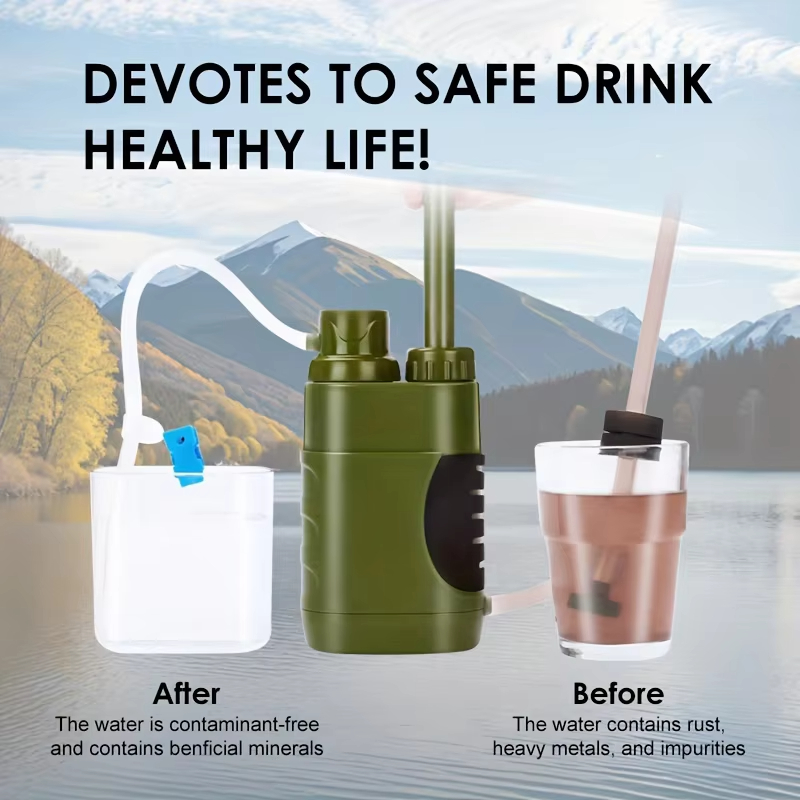 야외용 정수 필터 직접 마시는 휴대용 정수기 캠핑용 정 - Portable Water Filter 리뷰 및 가격