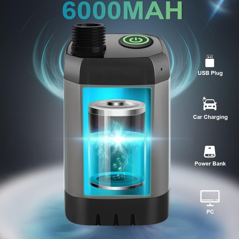 야외용 전기 샤워 세트 LED 디스플레이 화면 6000 - Outdoor Camping Shower 리뷰 및 가격