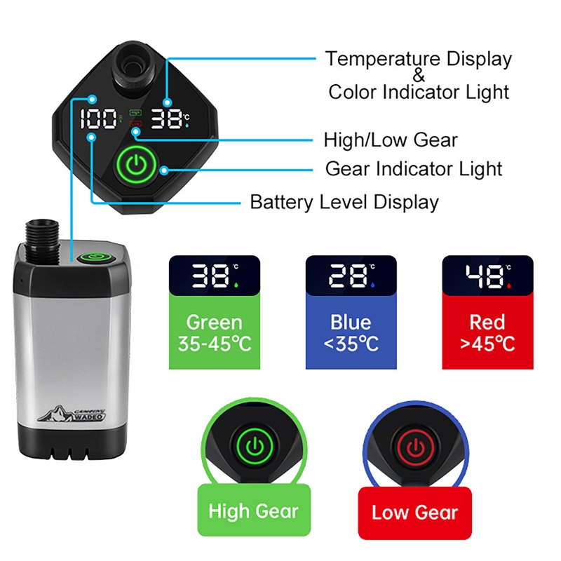야외용 전기 샤워 세트 LED 디스플레이 화면 6000 - Outdoor Camping Shower 리뷰 및 가격