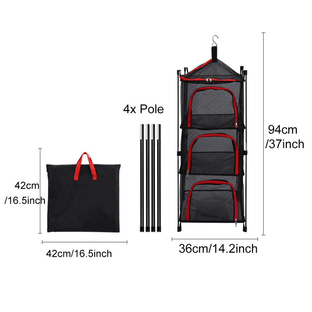 캠핑 스토리지 건조 그물, 야외 걸이식 메쉬 건조 랙  - Outdoor Camping Cooking Equipment 리뷰 및 가격