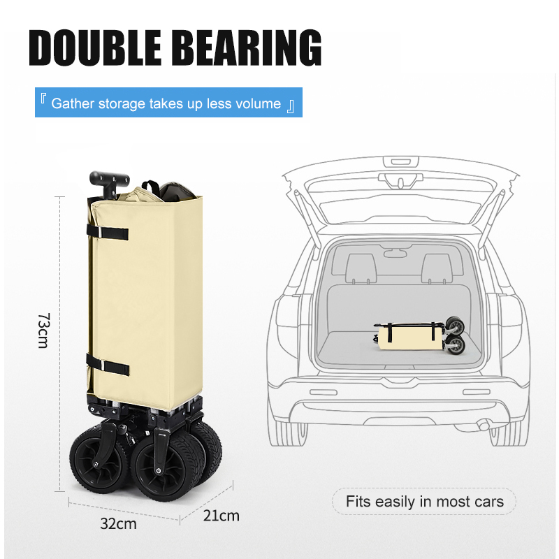 야외 접이식 캠핑 카트 600D 옥스포드 메탈 유틸리티 - Outdoor Camping Folding Table 리뷰 및 가격