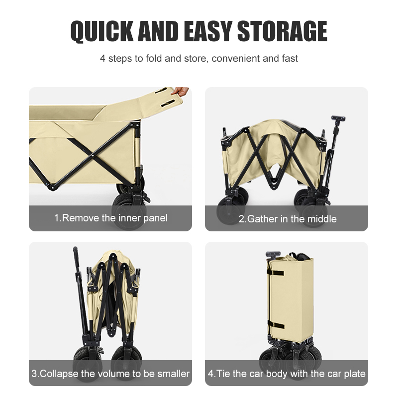 야외 접이식 캠핑 카트 600D 옥스포드 메탈 유틸리티 - Outdoor Camping Folding Table 리뷰 및 가격