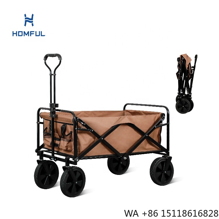 HOMFUL 낚시용 볼러바겐 접이식 캠핑 트롤리 웨건  - Outdoor Camping Folding Table 리뷰 및 가격