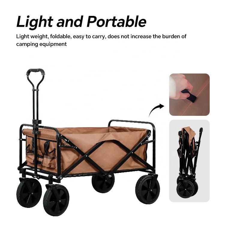 HOMFUL 낚시용 볼러바겐 접이식 캠핑 트롤리 웨건  - Outdoor Camping Folding Table 리뷰 및 가격