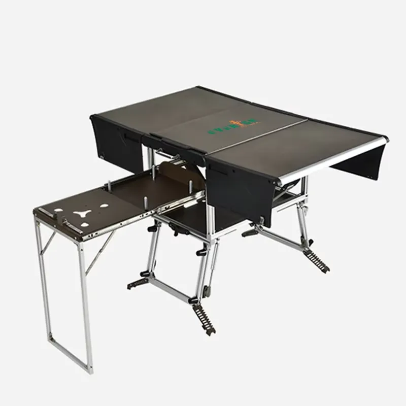 편리한 캠핑 주방 박스로 야외 주방 설치를 하여 모험을 - Outdoor Camping Kitchen Setup 리뷰 및 가격