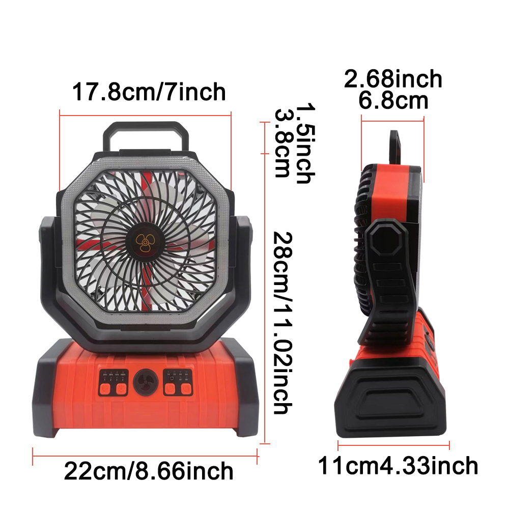 휴대용 LED 랜턴 선풍기, 30000mAh 배터리,  - Outdoor Camping Misting Fan 리뷰 및 가격