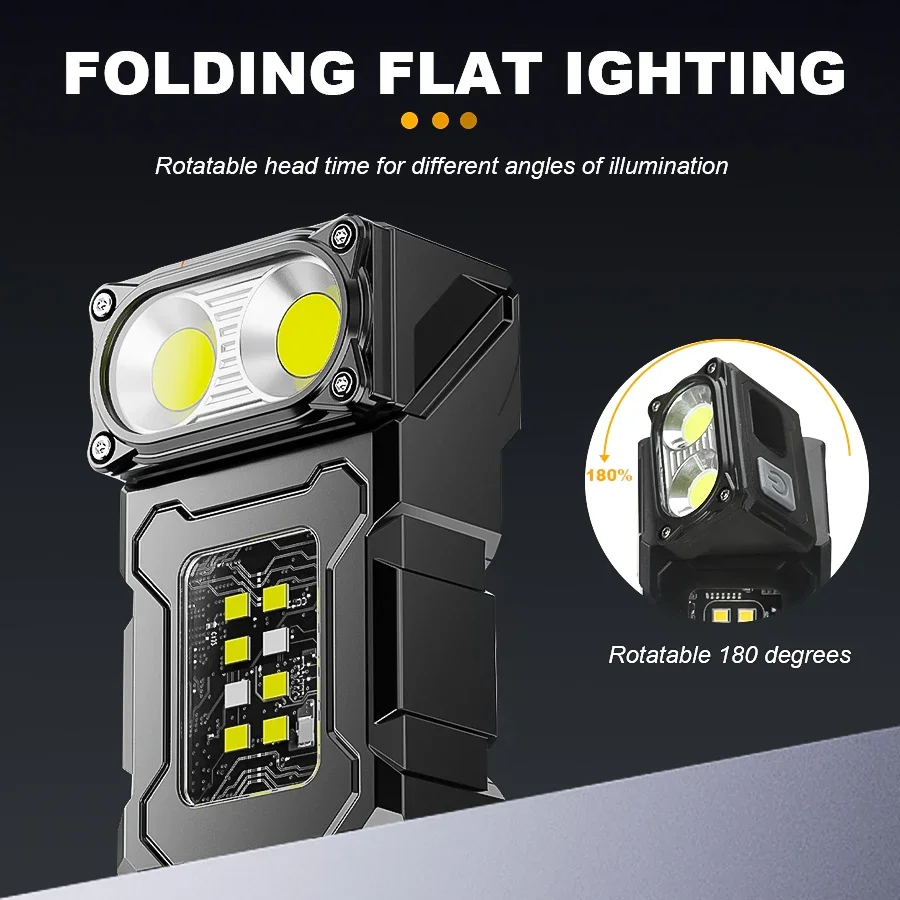 휴대용 LED COB 손전등 충전식 랜턴 야외 캠핑 비 - Outdoor Camping Hat 리뷰 및 가격