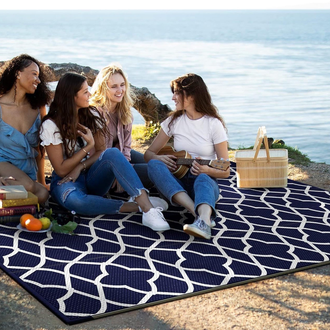 120X180cm 카라반 야외용 러그 접이식 방수 플라 - Outdoor Camping Mat Waterproof 리뷰 및 가격
