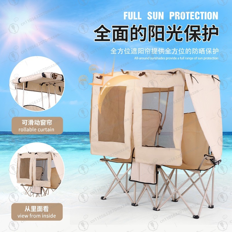 야외 캠핑 레저용 이중 접이식 의자 낚시 비치 의자 일 - Outdoor Camping Chairs Folding 리뷰 및 가격
