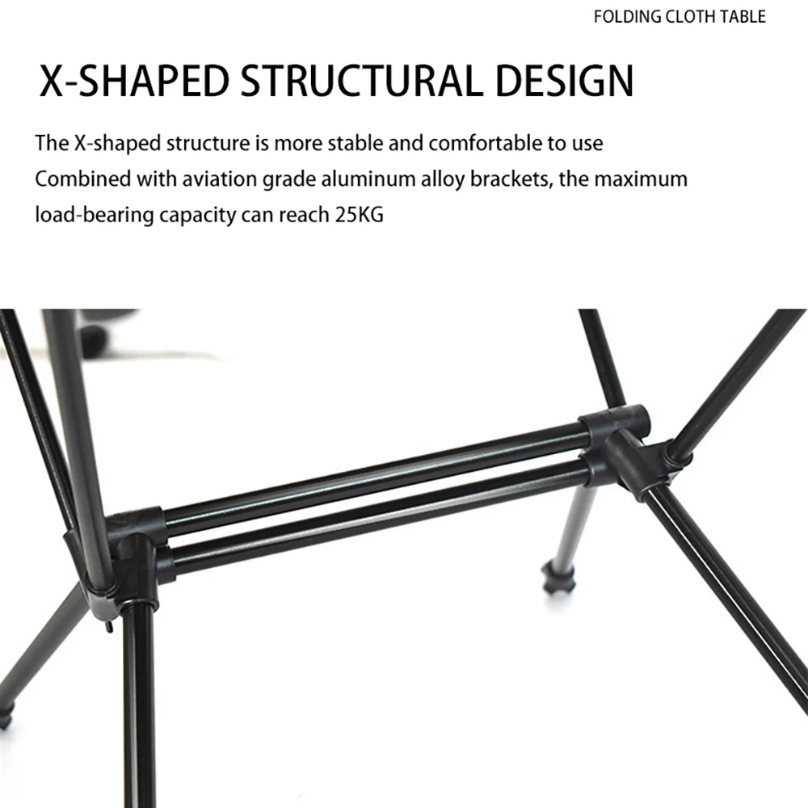 캠핑 옥스포드 패브릭 테이블 접이식 책상 경량 접이식  - Outdoor Camping Folding Table 리뷰 및 가격