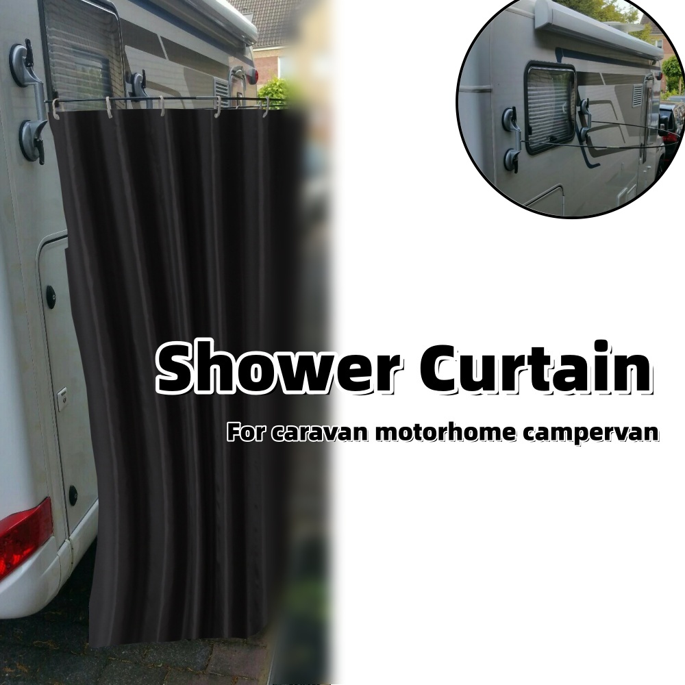 야외 캠핑 샤워 커튼 (흡착컵, 막대 포함) 방수 휴대 - Outdoor Camping Shower 리뷰 및 가격
