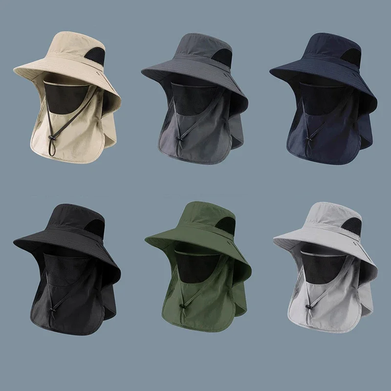 여름 햇빛 차단 모자 UV 차단 야외 사냥 낚시 모자  - Outdoor Camping Hat 리뷰 및 가격