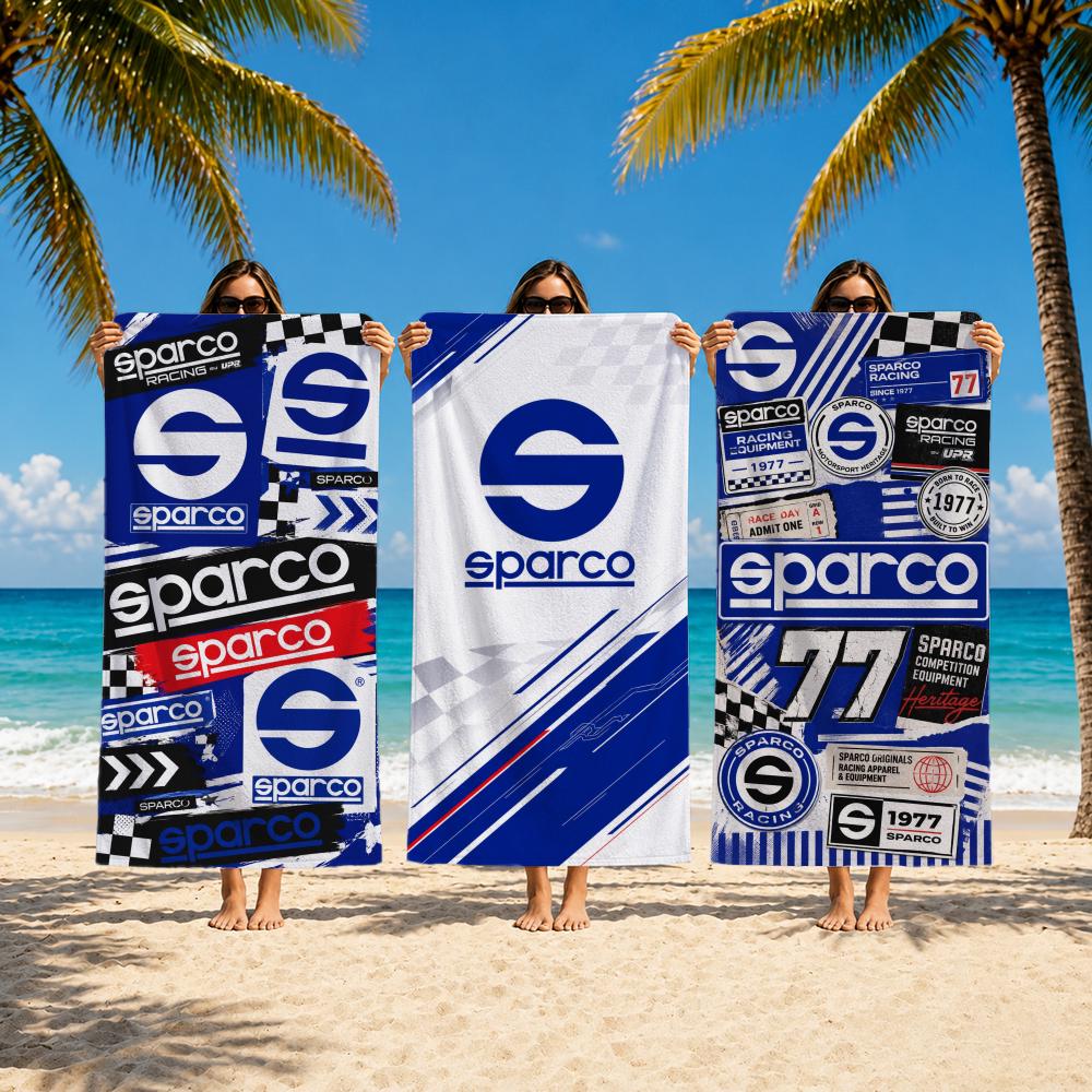 레이싱 기어 브랜드 S-Sparco 타월 타월 비치 타 - Outdoor Camping Brand 리뷰 및 가격
