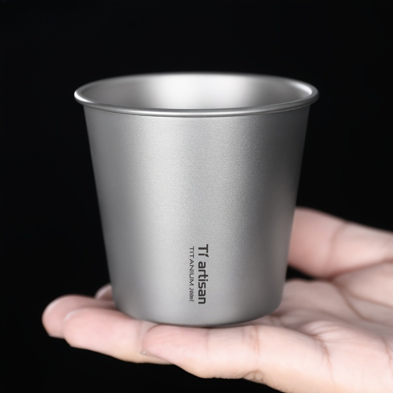200ml 티타늄 단일층 야외 캠핑 컵 휴대용 커피 컵 - Outdoor Camping Uk 리뷰 및 가격